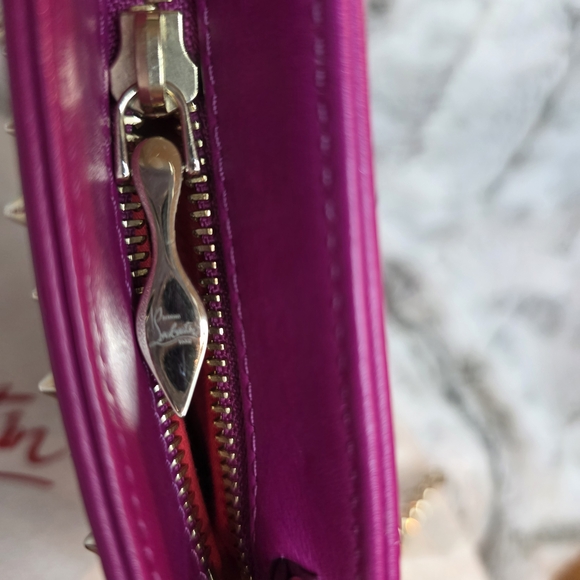 RARE Christian Louboutin Loubiposh Studded Clutch/Shoulder/Crossbody Bag - Picture 13 of 16